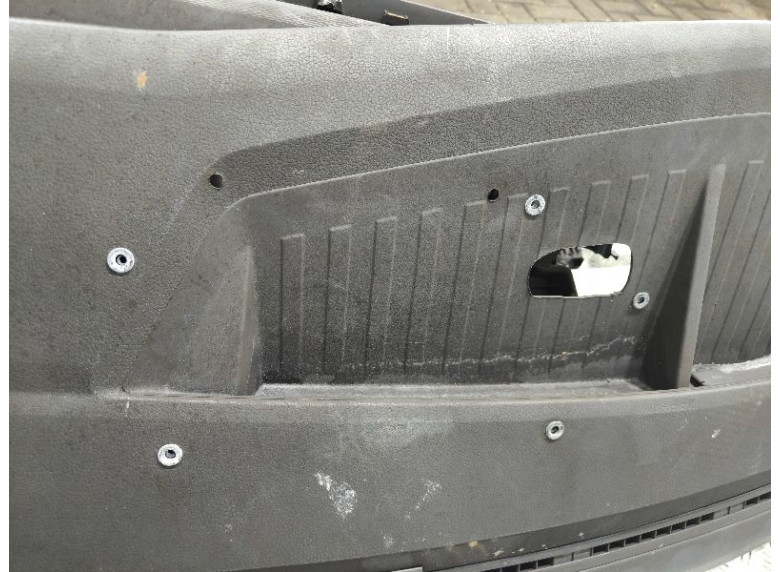 Панель передняя салона (торпедо) к Volkswagen Transporter, 2019г.