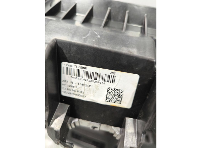 Панель передняя салона (торпедо) к Volkswagen Transporter, 2019г.