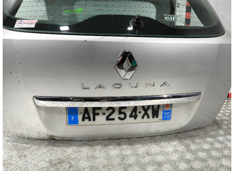 Накладка подсветки номера к Renault Laguna, 2008г.