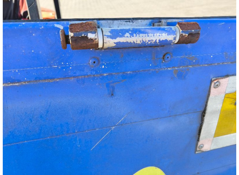 Дверь задняя распашная (комплект) к Kogel SVKT-24, 2014г.