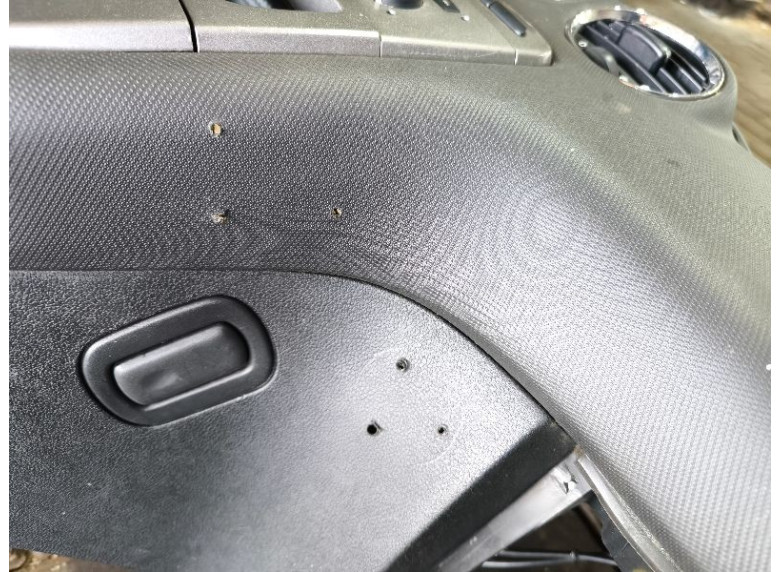 Панель передняя салона (торпедо) к Peugeot 308, 2010г.