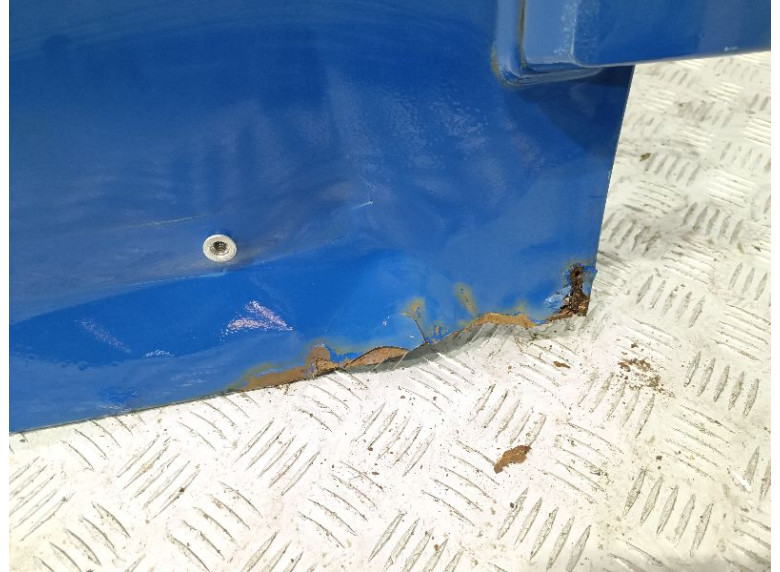 Дверь задняя распашная правая к Mercedes Sprinter, 2003г.