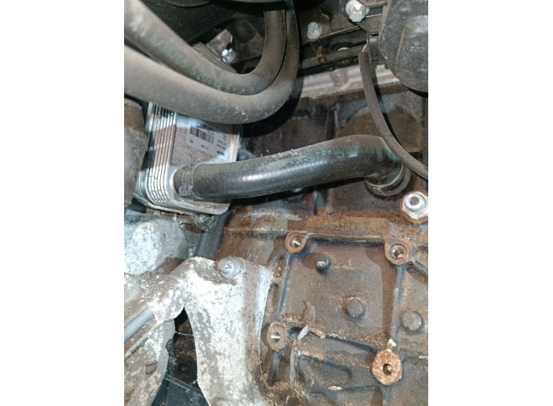 Патрубок радиатора к Mercedes C W203, 2005г.