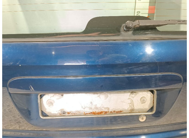 Накладка подсветки номера к Chrysler Voyager, 2002г.
