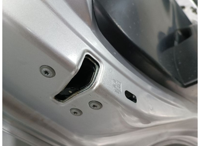 Замок двери задней левой к Citroen C1, 2018г.