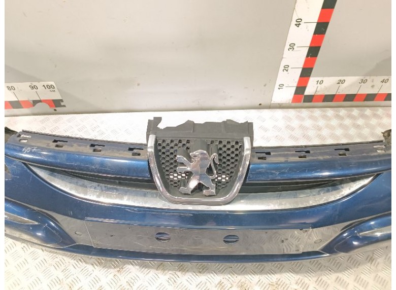 Заглушка (решетка) в бампер передний к Peugeot 607