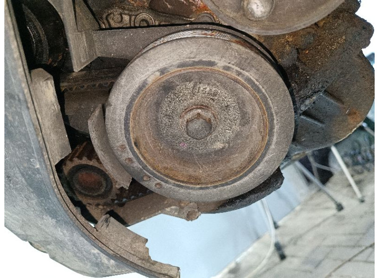 Шкив коленвала к Renault Laguna, 1999г.
