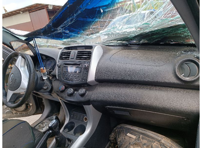 Панель передняя салона (торпедо) к Lifan X60, 2015г.