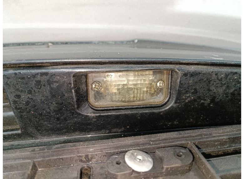 Подсветка номера к Mercedes CLK W209, 2003г.