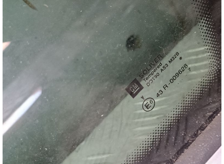 Стекло заднее к Opel Vectra, 2007г.