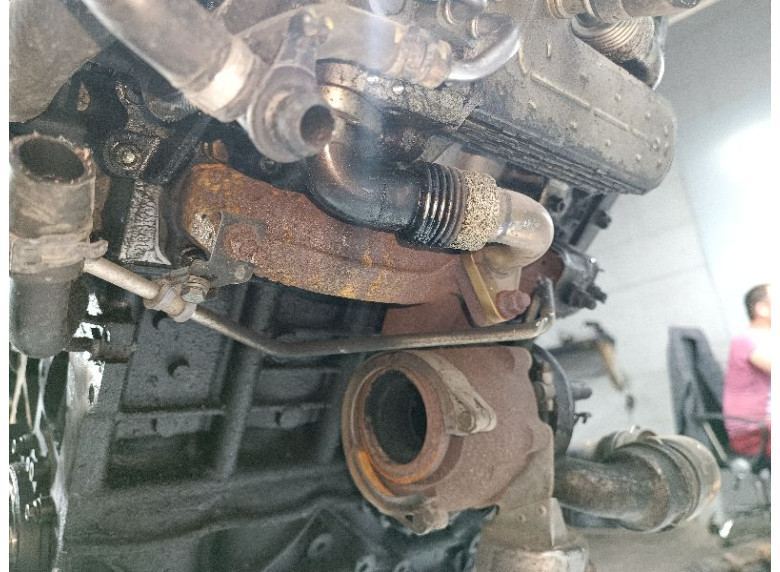 Масляная трубка турбины к Volkswagen Golf, 2006г.