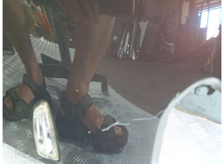 Крыло переднее левое к Opel Astra, 2011г.