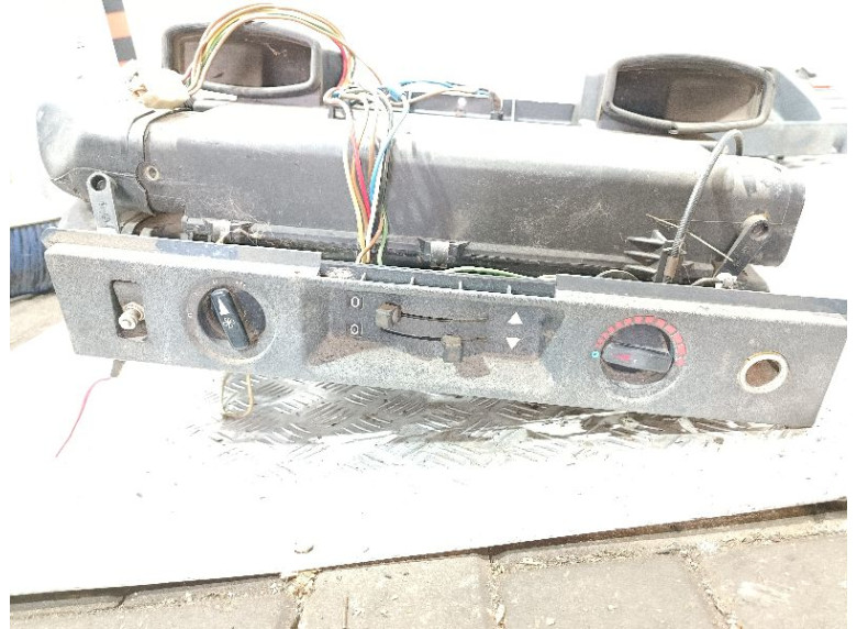 Блок управления печки/климат-контроля к Mercedes 100, 1990г.