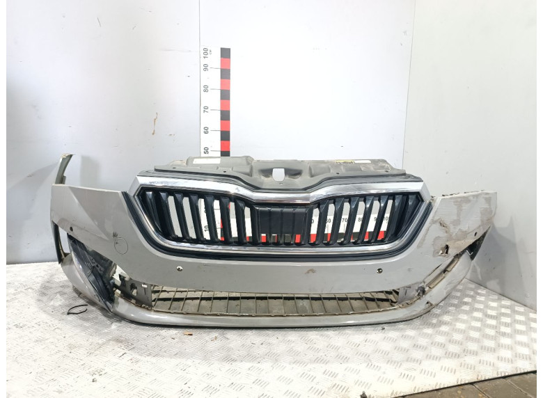 Бампер передний к Skoda Scala, 2021г.