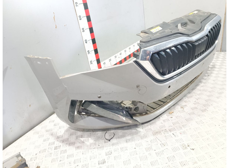 Бампер передний к Skoda Scala, 2021г.