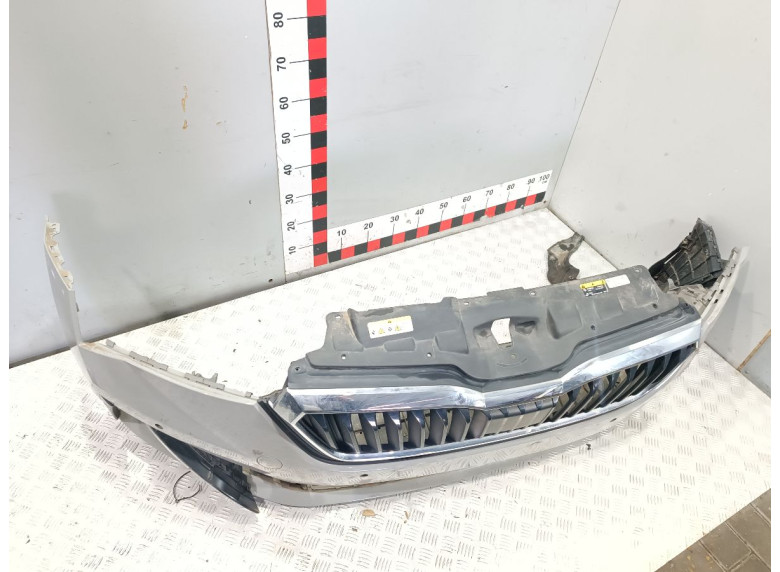 Бампер передний к Skoda Scala, 2021г.