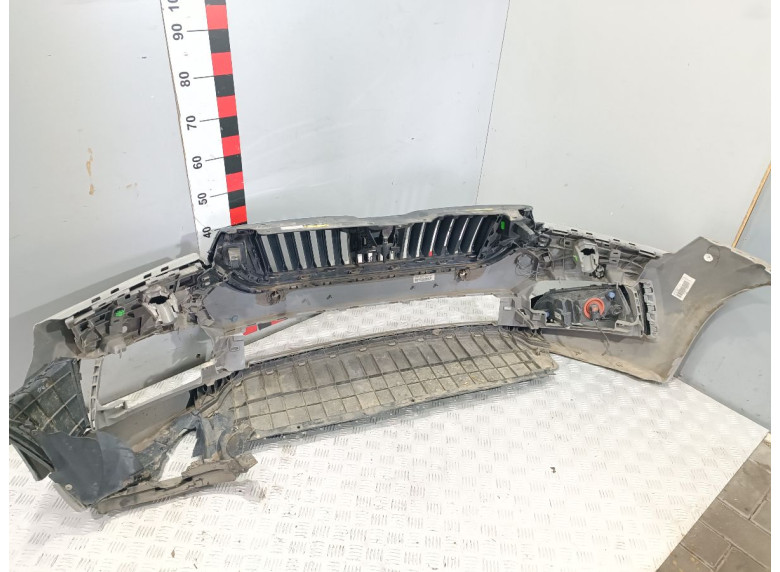 Бампер передний к Skoda Scala, 2021г.