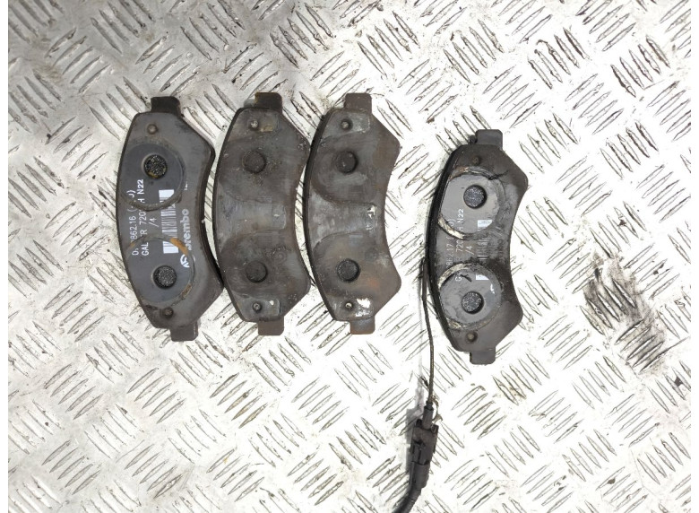 Тормозные колодки к Citroen Jumper, 2022г.