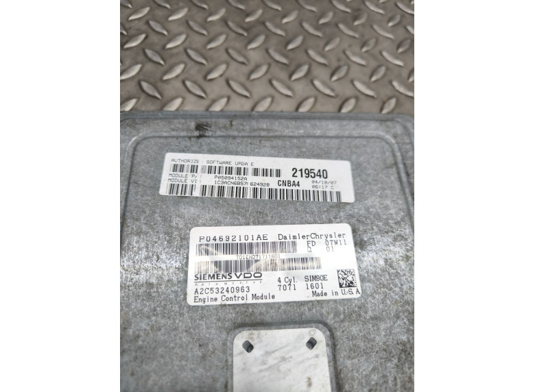 Блок управления двигателем к Dodge Caliber, 2007г.