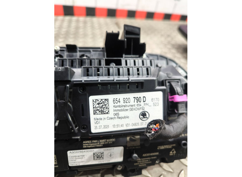 Щиток приборов (приборная панель) к Щиток приборов (приборная панель) к Skoda Scala undefined г. Scala