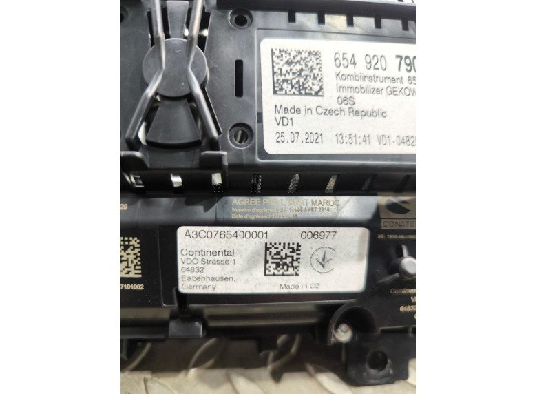 Щиток приборов (приборная панель) к Щиток приборов (приборная панель) к Skoda Scala undefined г. Scala