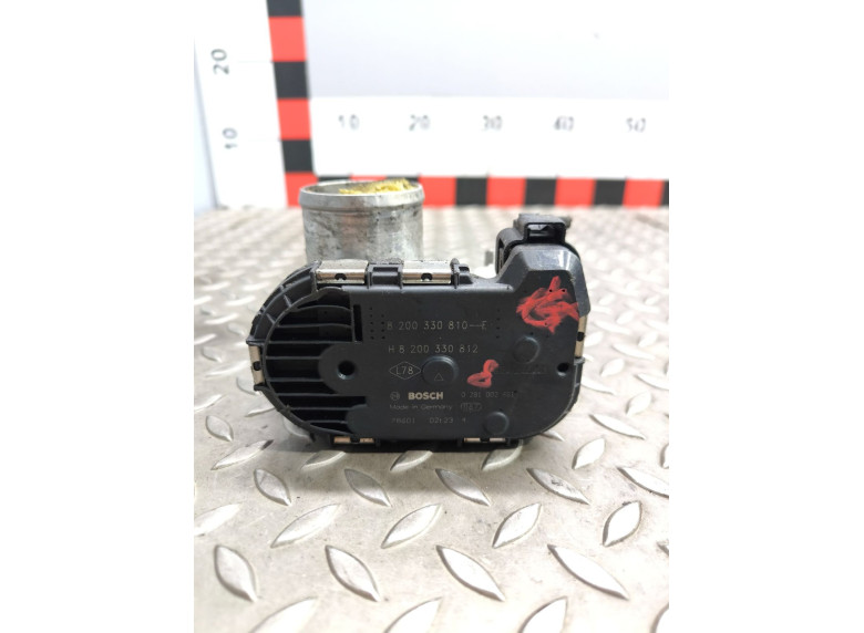 Заслонка дроссельная к Opel Vivaro, 2008г.