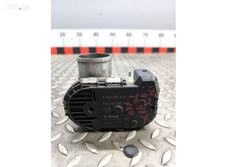 Заслонка дроссельная к Renault Scenic undefined г.