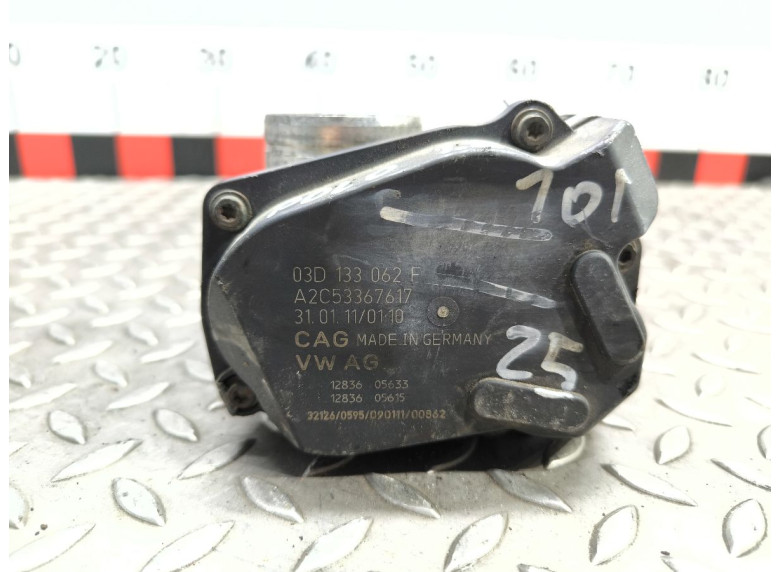 Заслонка дроссельная к Volkswagen Polo, 2012г.