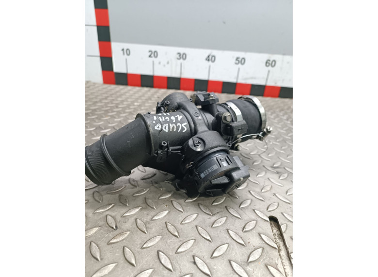 Заслонка дроссельная к Fiat Scudo, 2011г.