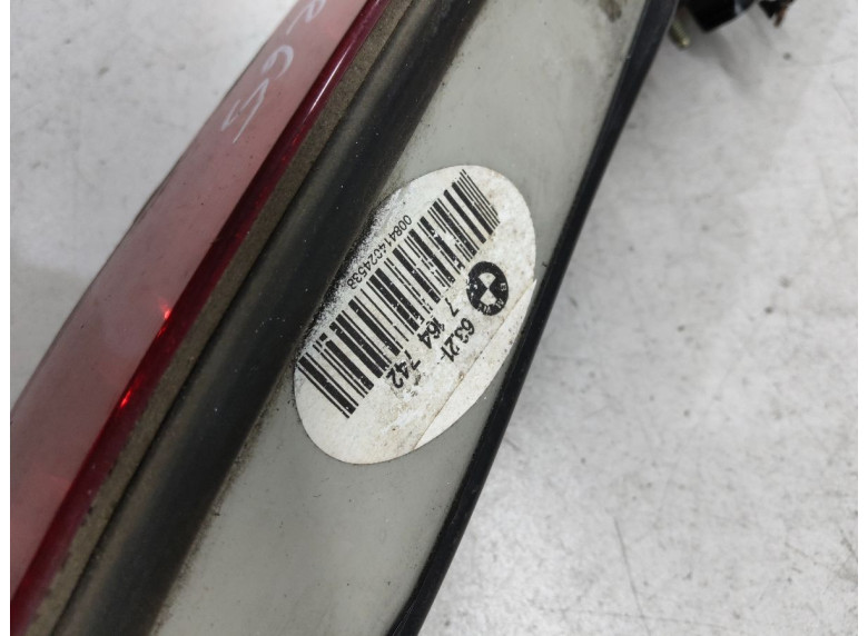 Фонарь крышки багажника правый к BMW 7 E65/E66, 2004г.