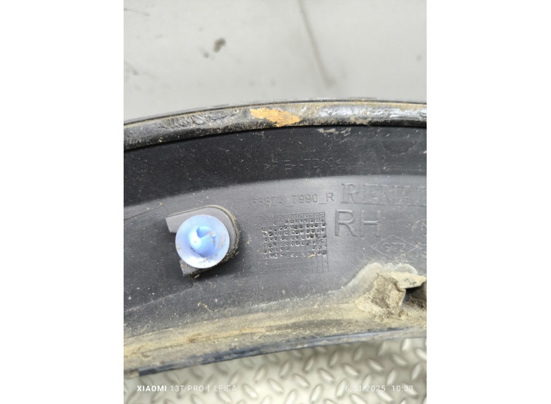 Молдинг крыла переднего правого к Dacia Logan MCV Stepway, 2019г.