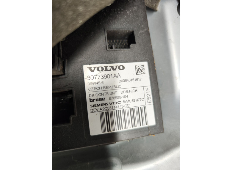 Стеклоподъемник электрический передний левый к Volvo S40, 2006г.