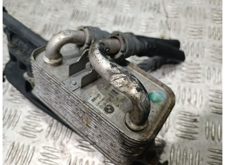 Теплообменник масляного фильтра к BMW 7 E65/E66, 2003г.