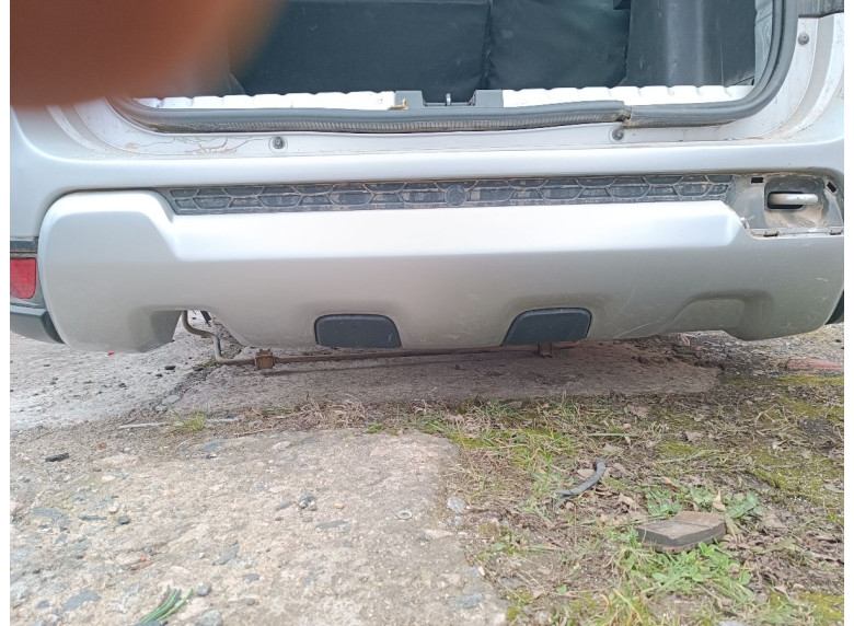 Юбка бампера заднего к Renault Duster, 2017г.