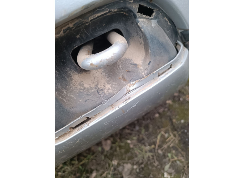 Юбка бампера заднего к Renault Duster, 2017г.