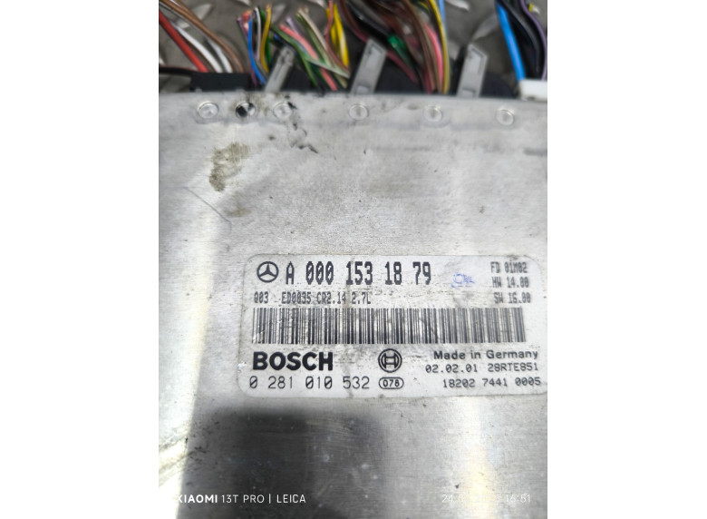 Блок управления двигателем к Mercedes C W203, 2001г.