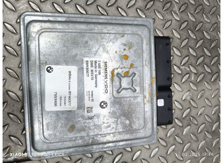Блок управления двигателем к BMW 6 E63/E64, 2005г.