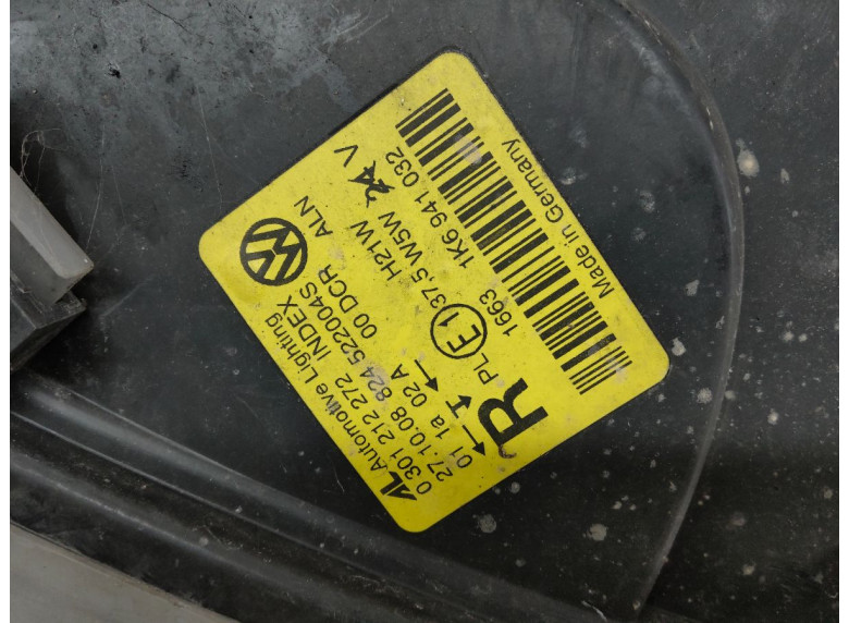 Фара правая к Volkswagen Golf, 2008г.