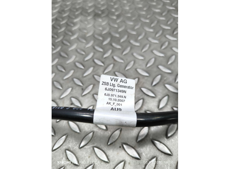 Клемма аккумулятора плюс к Skoda Fabia, 2008г.