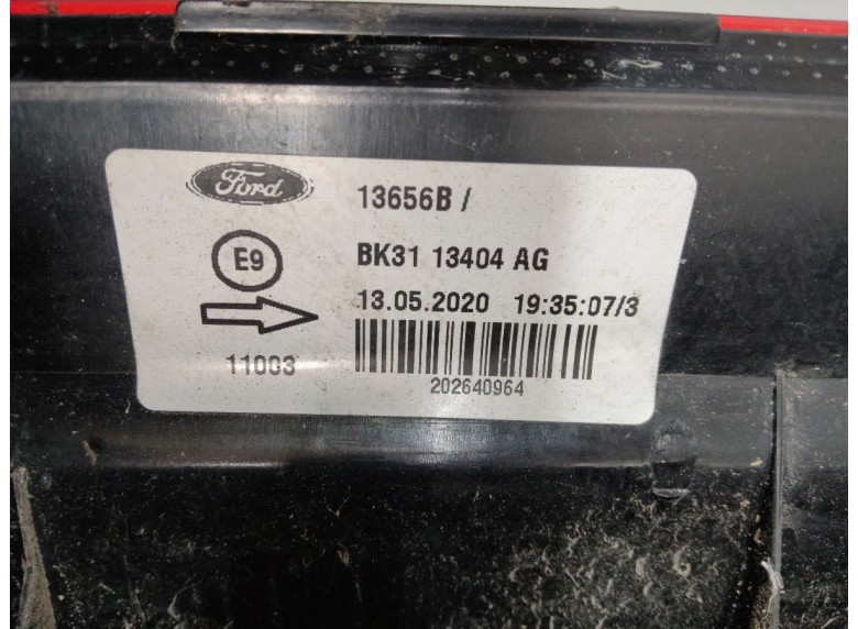 Фонарь задний правый к Фонарь задний правый к Ford Transit undefined г. Transit