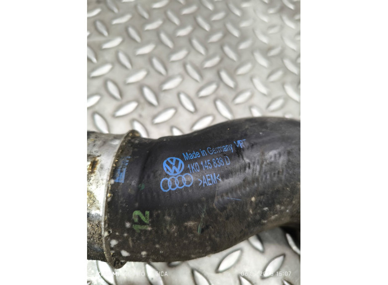 Патрубок интеркулера к Volkswagen Passat, 2006г.