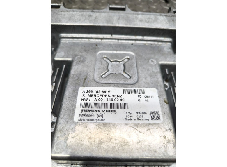 Блок управления двигателем к Mercedes A W169, 2005г.