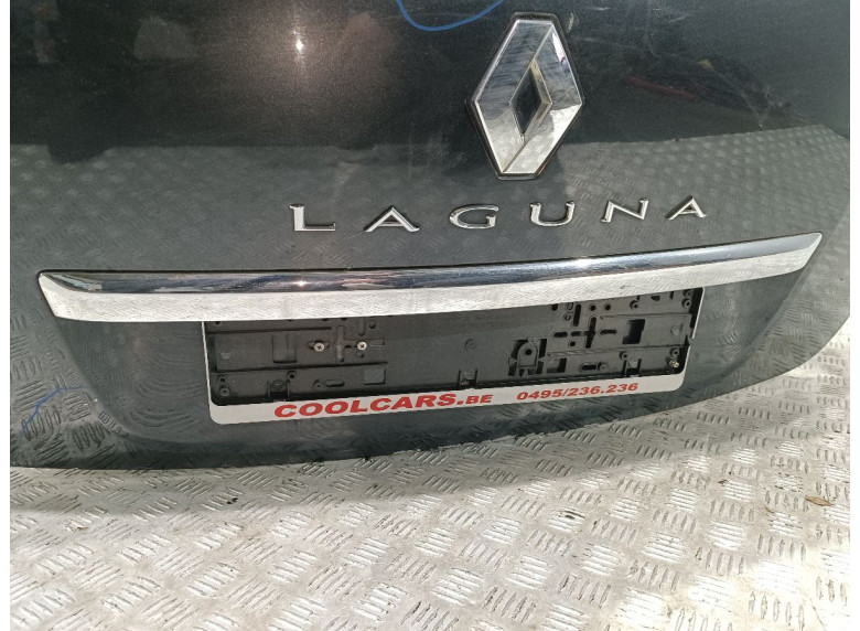 Накладка подсветки номера к Renault Laguna, 2010г.