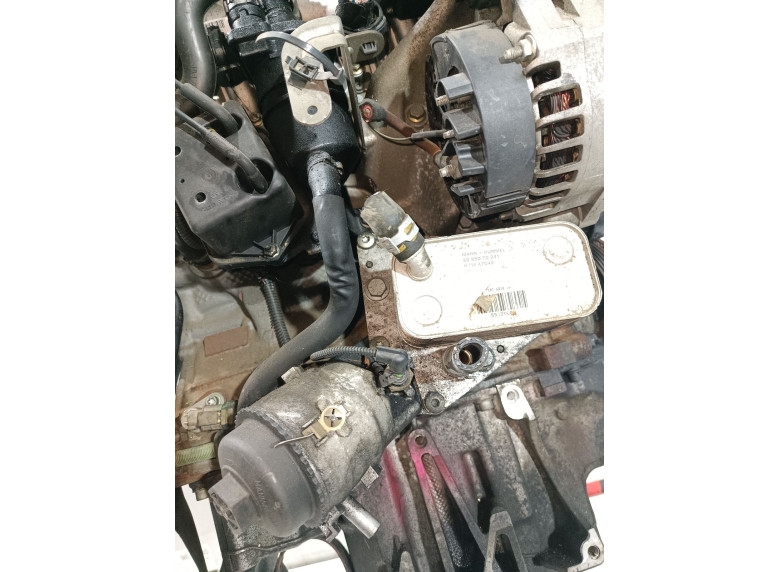 Теплообменник масляного фильтра к Opel Vectra, 2006г.