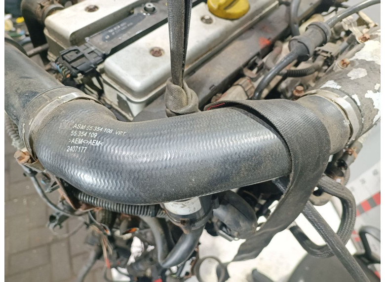 Патрубок интеркулера к Opel Astra, 2004г.