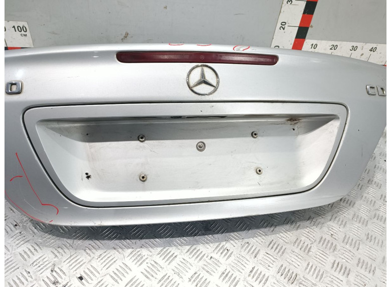 Накладка подсветки номера к Mercedes C W203, 2004г.