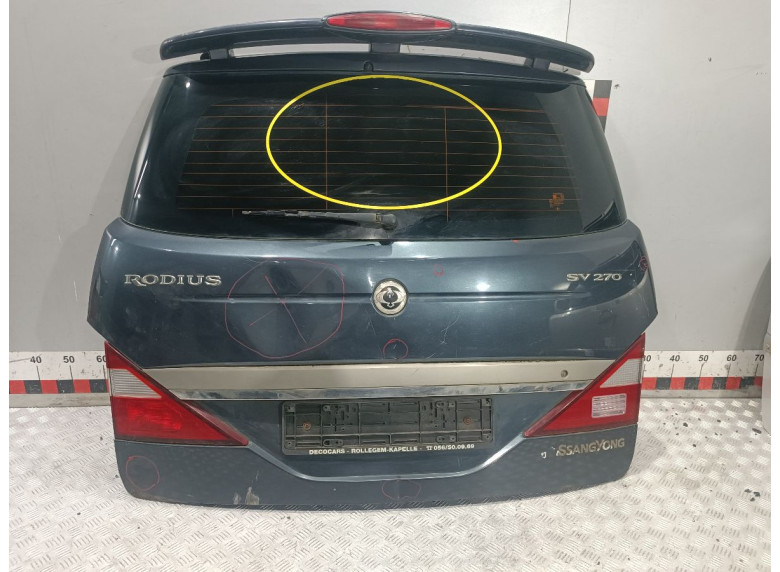 Моторчик заднего стеклоочистителя (дворника) к SsangYong Rodius, 2007г.