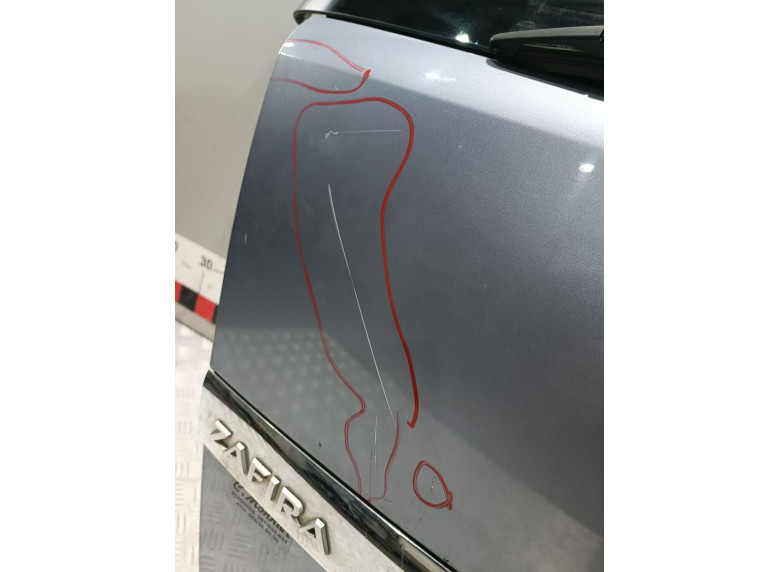 Крышка багажника (дверь 3-5) к Opel Zafira, 2009г.