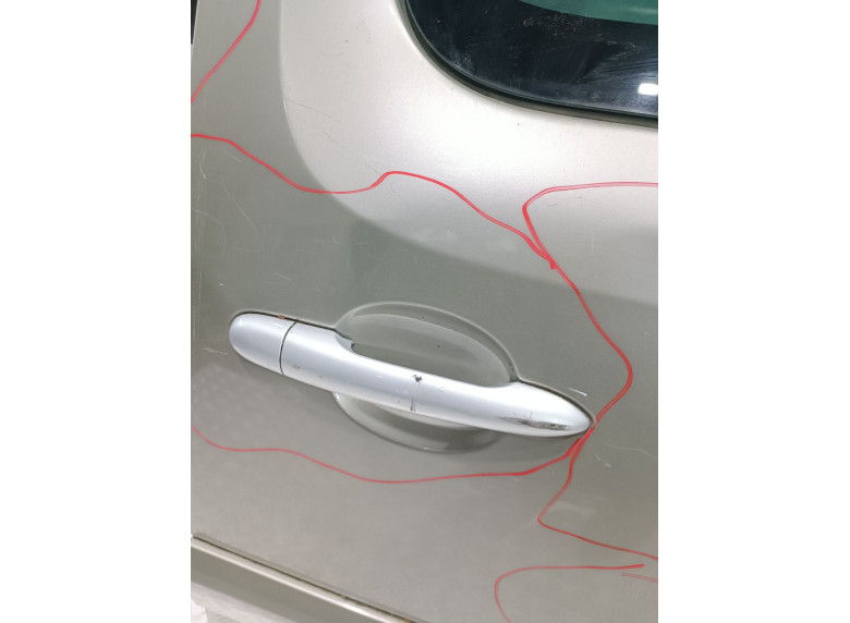 Ручка наружная сдвижной двери левой к Renault Kangoo, 2011г.