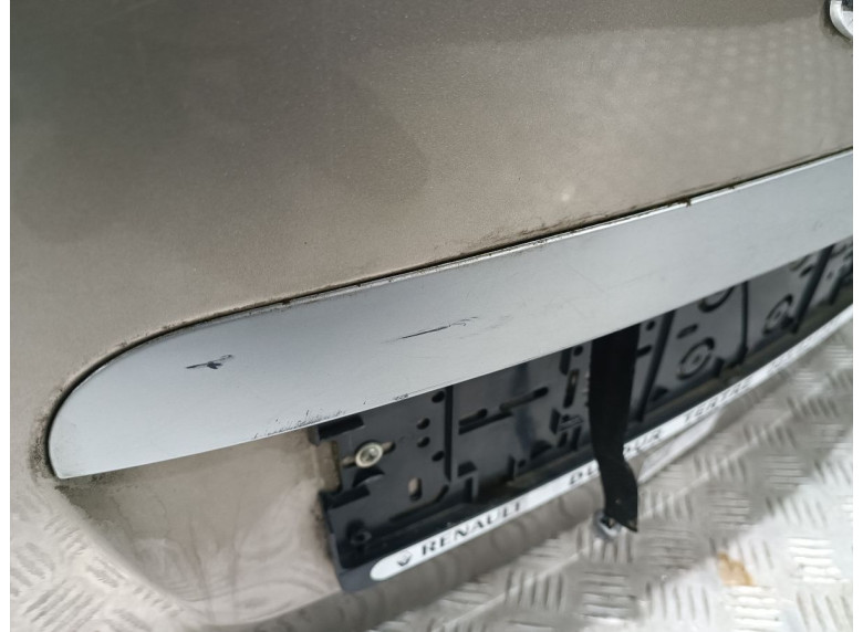 Накладка подсветки номера к Renault Clio, 2008г.